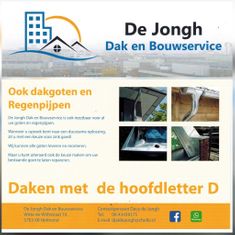 dakgoot De Jongh Dak en Bouwservice Helmond